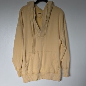 Aerie Men's V-Neck Tan Sweater